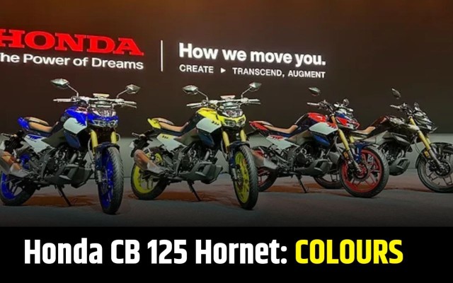 Honda CB125 Hornet – Colours
