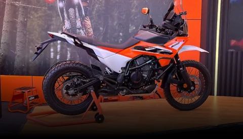 KTM 390 Adventure on road price