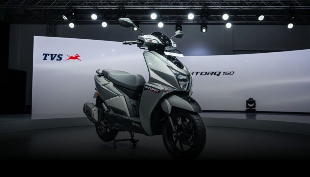 TVS Ntorq 150 scooter India launch