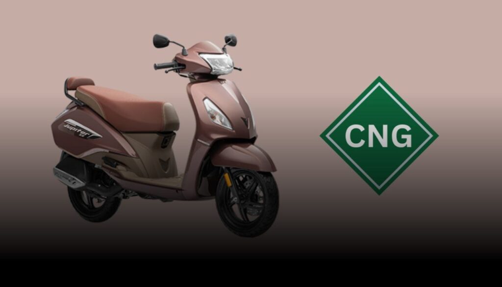 TVS Jupiter CNG on road price